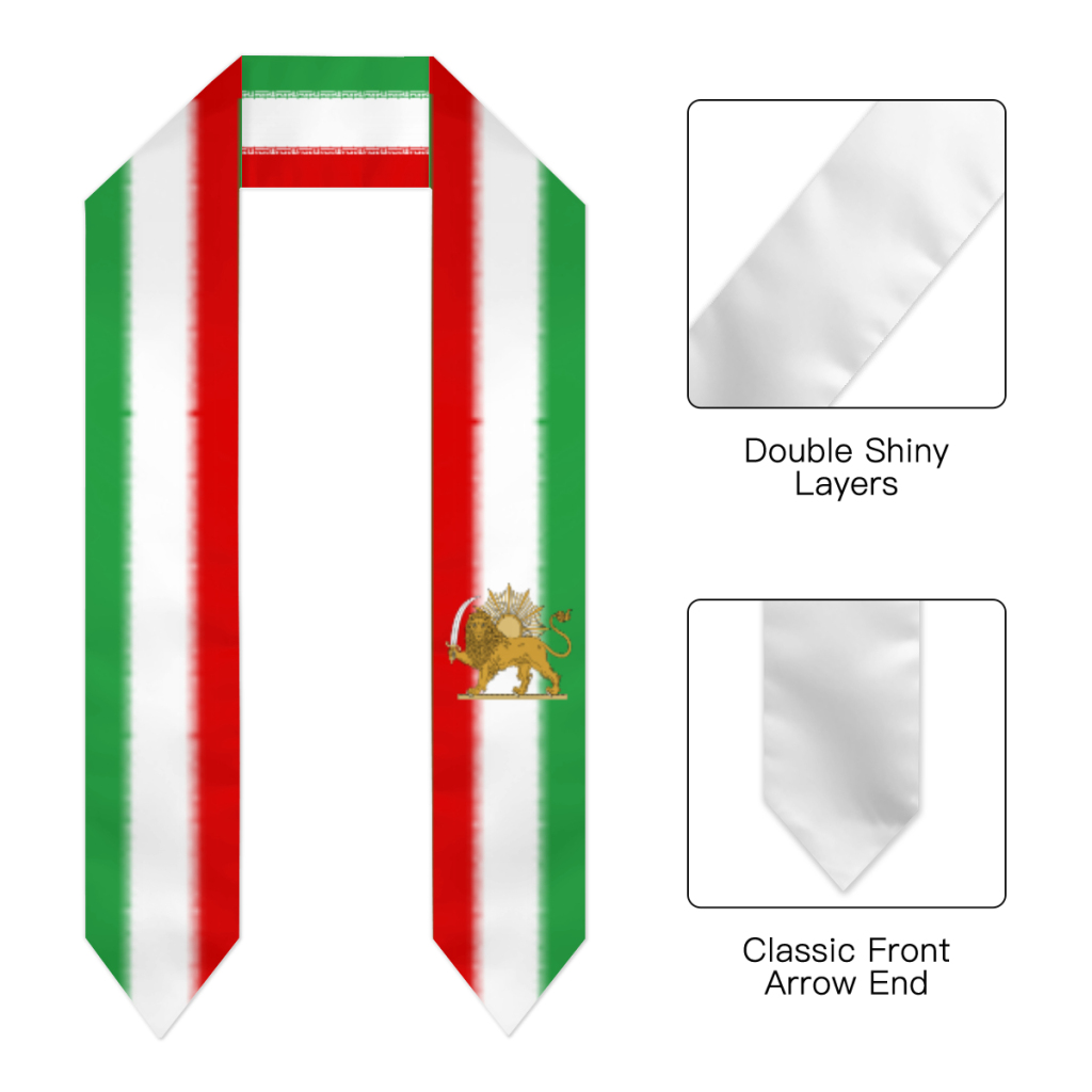 Graduation Sash Iran Persia Fl - Men'S Formal Wear For Graduation บทวิจารณ์และราคา