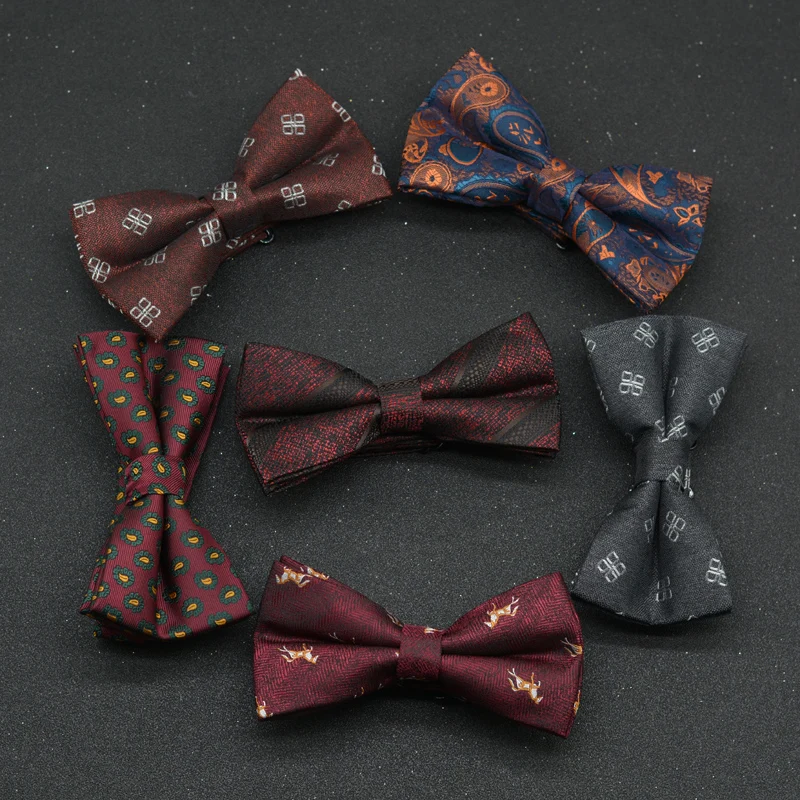 Bow tie men wedding double gro - Men Formal Wear With Tie บทวิจารณ์และราคา