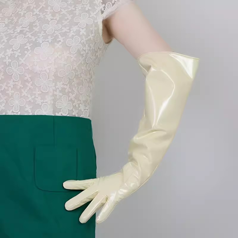 Women's Runway Fashion Patent  - Formal Glove Leather บทวิจารณ์และราคา