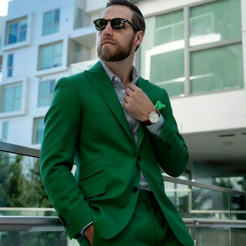 Blue Suit Men's Custom-Fit Ter - Men'S Formal Wear For Graduation บทวิจารณ์และราคา