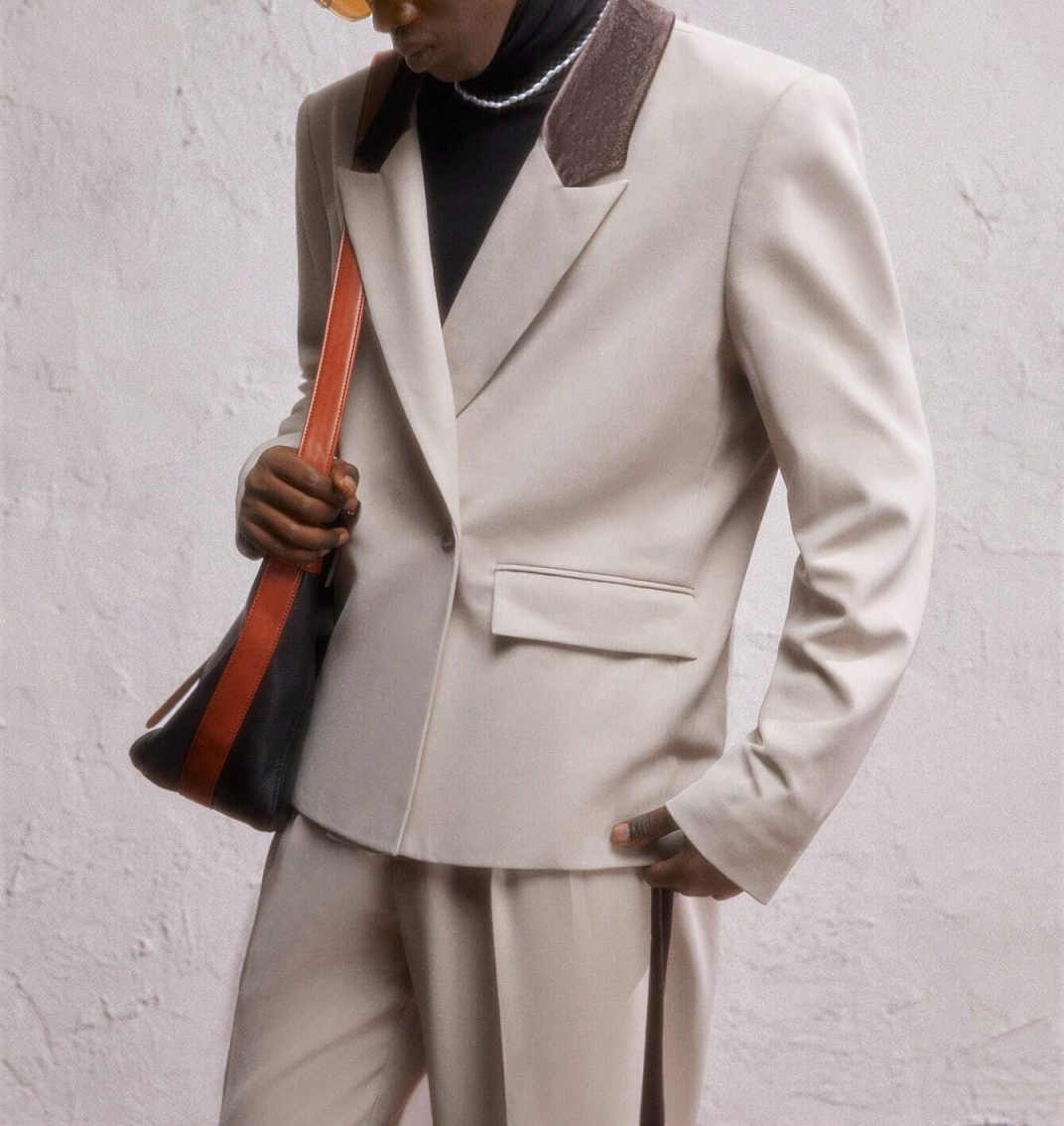 Simplicity Men Suit 2 Pieces J - Men Formal Wear Jacket บทวิจารณ์และราคา