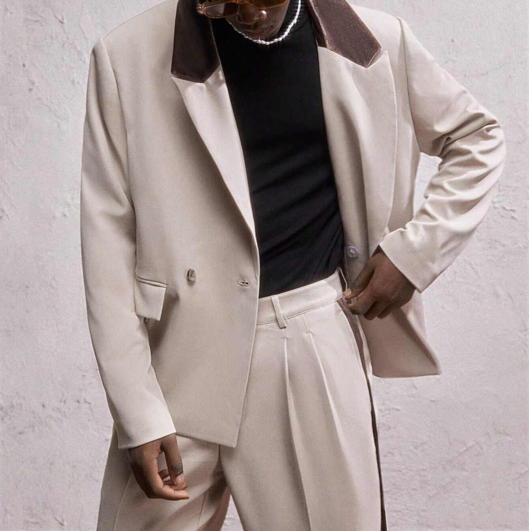 Simplicity Men Suit 2 Pieces J - Men Formal Wear Jacket บทวิจารณ์และราคา