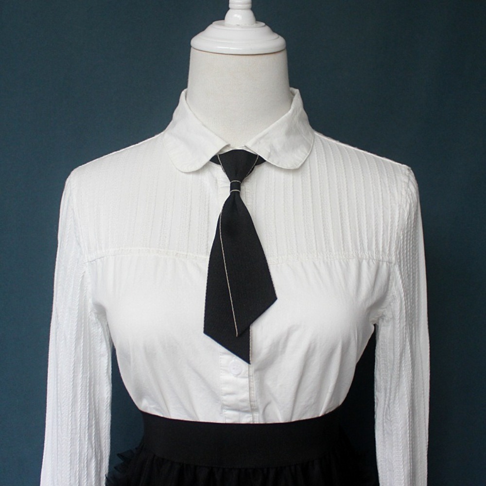 Women Men Neck Tie Adjustable  - Men'S Formal Wear For Graduation บทวิจารณ์และราคา