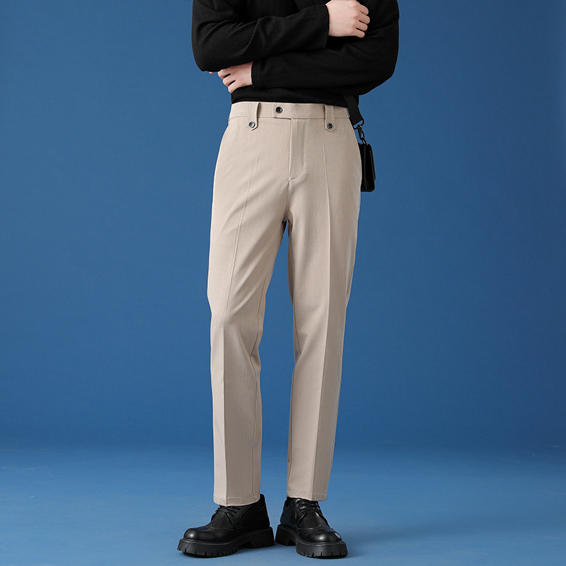 High Quality Spring Summer Bus - Khaki Formal Wear Men บทวิจารณ์และราคา