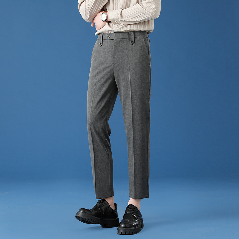 High Quality Spring Summer Bus - Khaki Formal Wear Men บทวิจารณ์และราคา