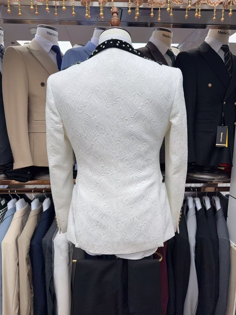 On Sale Luxurious Shawl Lapel  - Men Formal Wear Jacket บทวิจารณ์และราคา