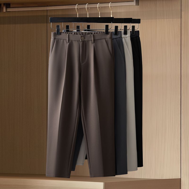 Men's Slim Fit Formal Suit Pan - Men Formal Wear In Summer บทวิจารณ์และราคา