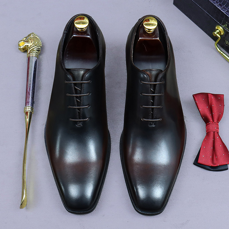 Designer Genuine Leather Mens  - Men Formal Wear Dress บทวิจารณ์และราคา