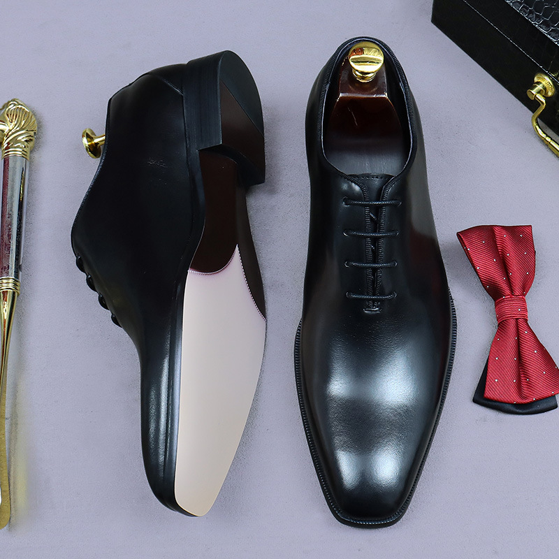 Designer Genuine Leather Mens  - Men Formal Wear Dress บทวิจารณ์และราคา