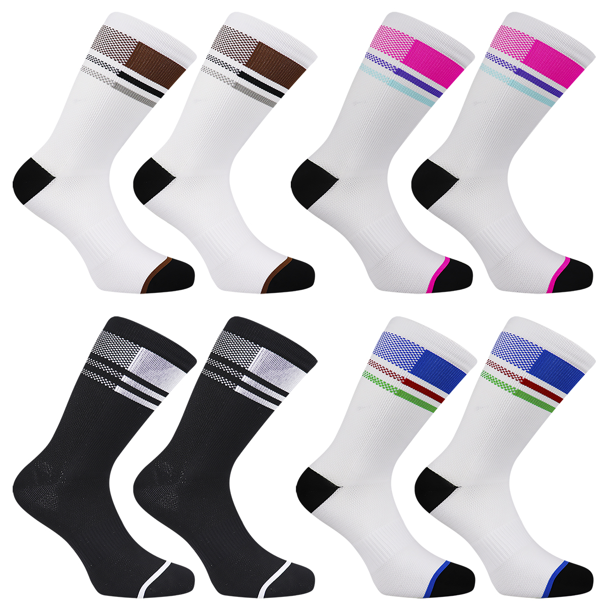 20 Colors MTB Bike Socks Comfo - Sock Garter Men บทวิจารณ์และราคา